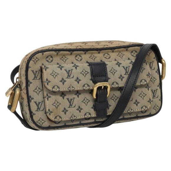 LOUIS VUITTON Monogram Mini Juliet MM Shoulder Bag Blue